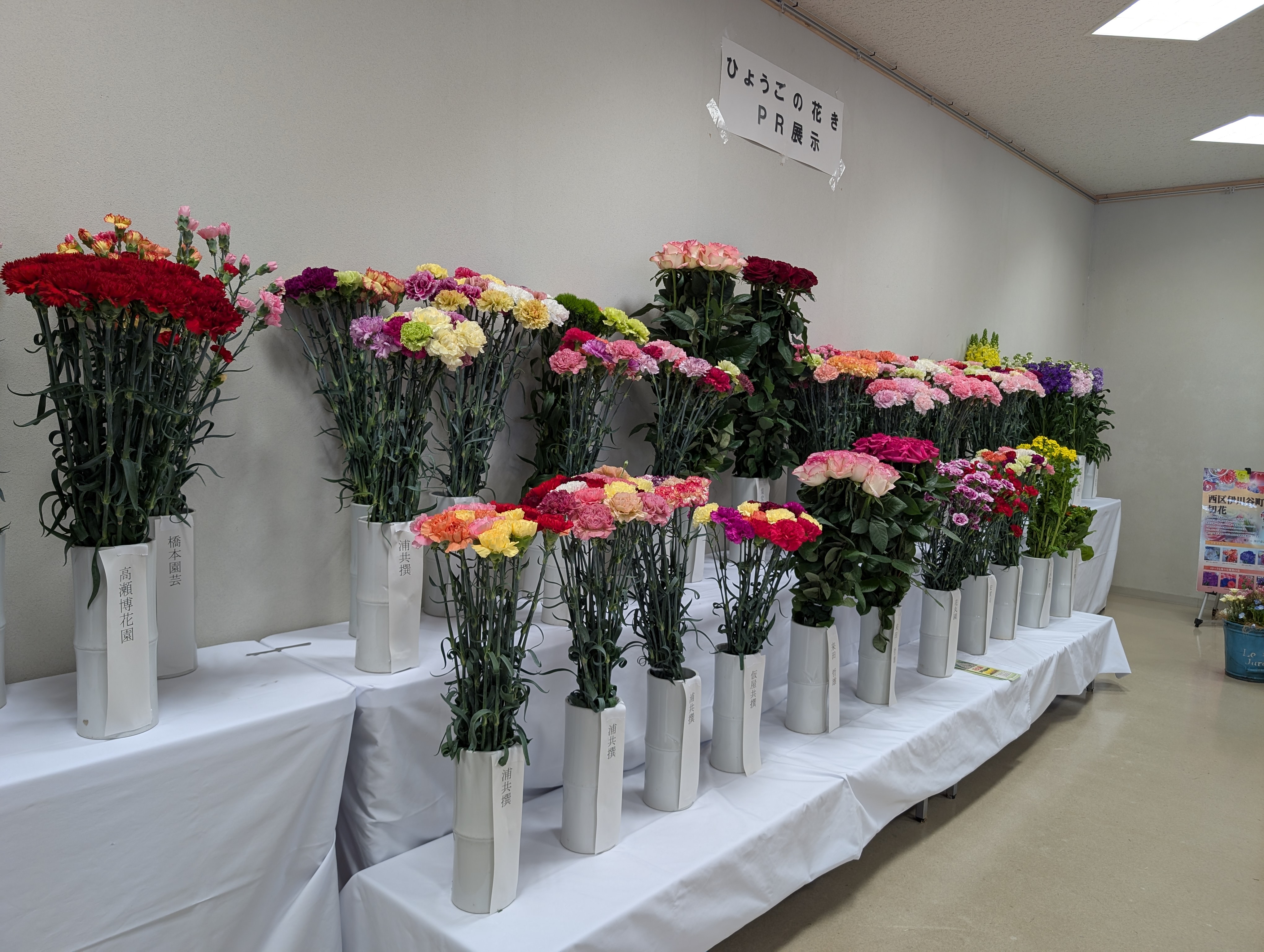 ひょうごの花卉PR展示(花卉の販売)
